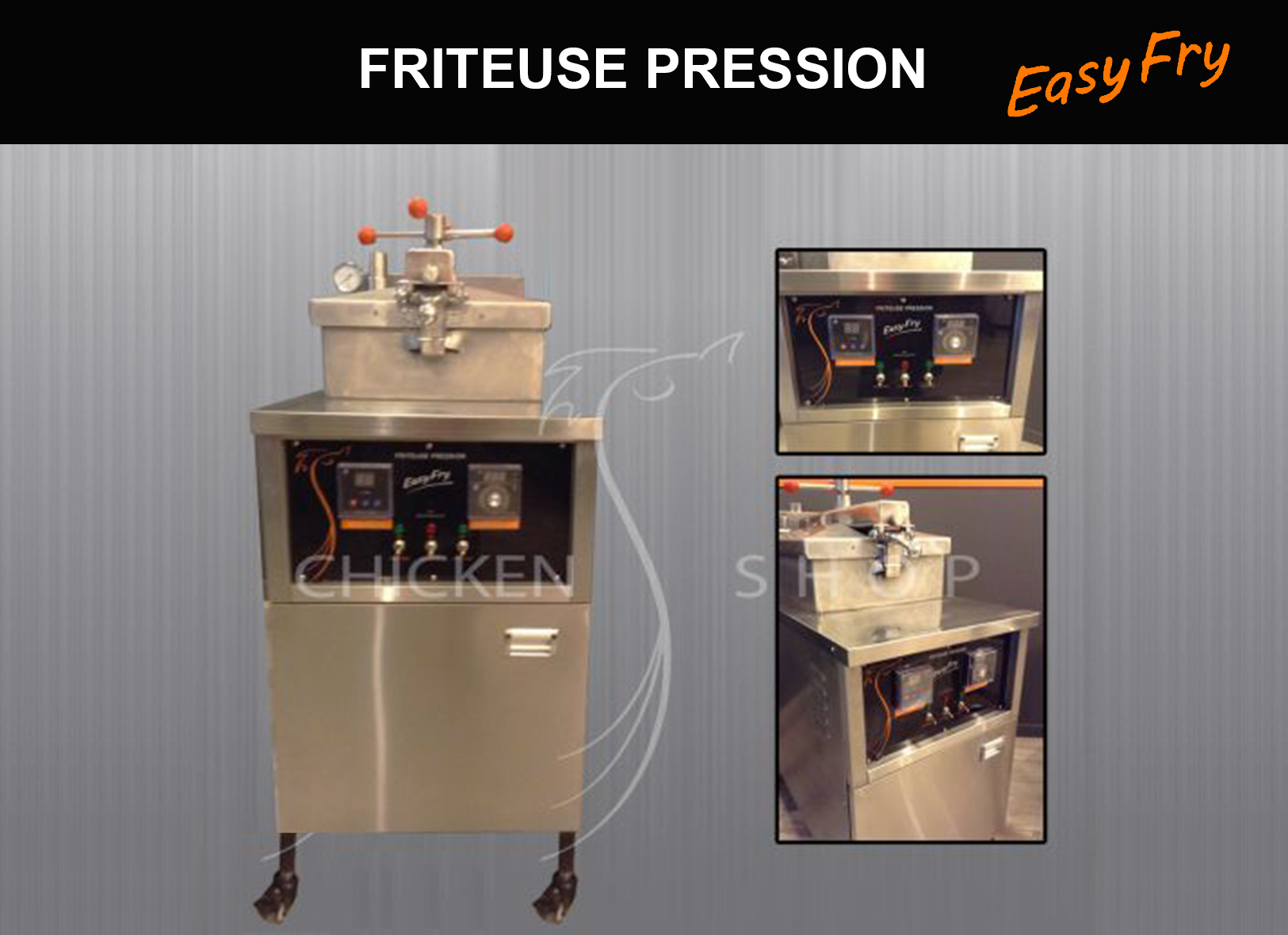 Friteuses à pression