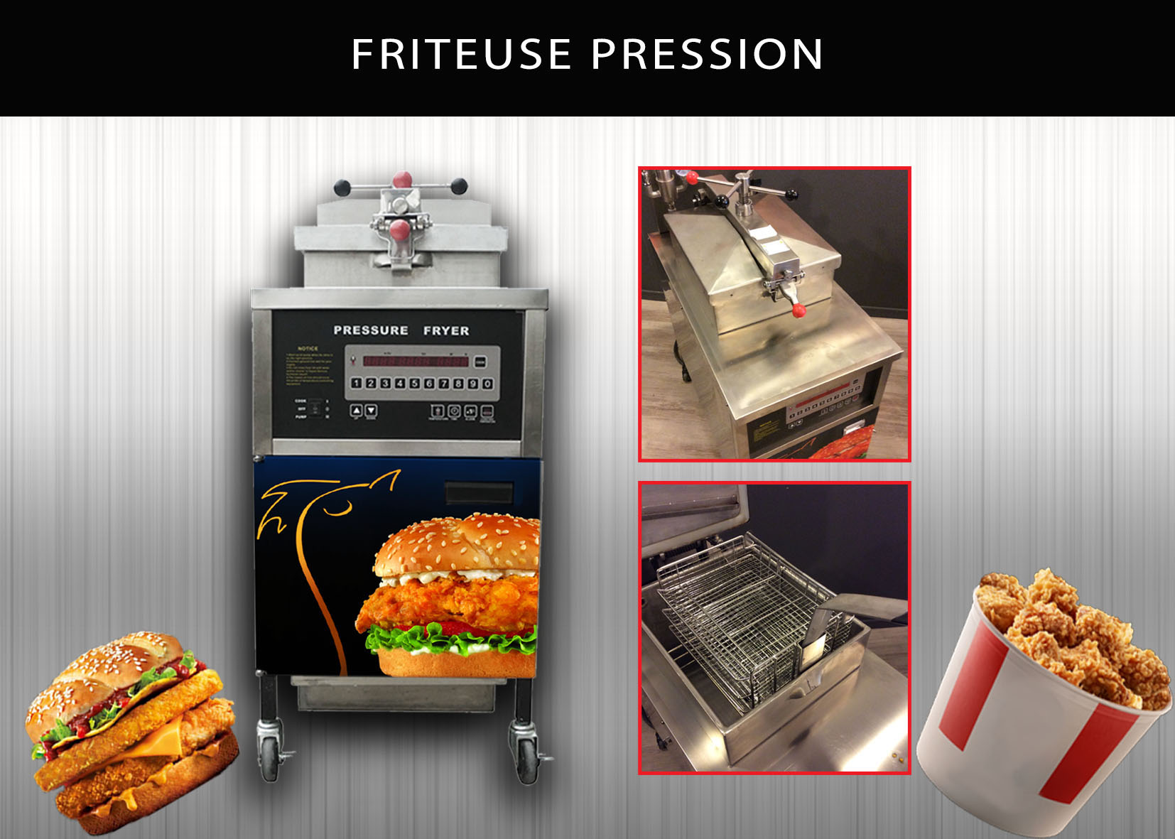 Comparison of Pressure Fryers for Restaurant Professionals: Ekinox, Our Top Pick